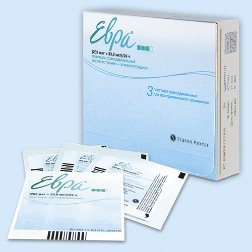 Противозачаточный пластырь Евра (Evra)